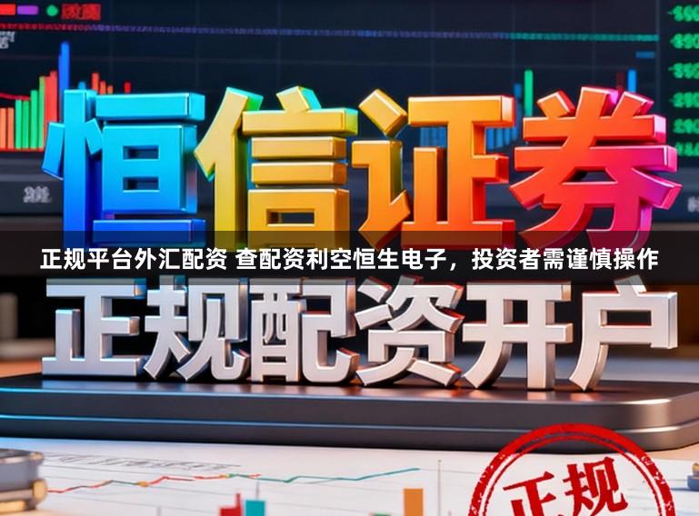正规平台外汇配资 查配资利空恒生电子，投资者需谨慎操作
