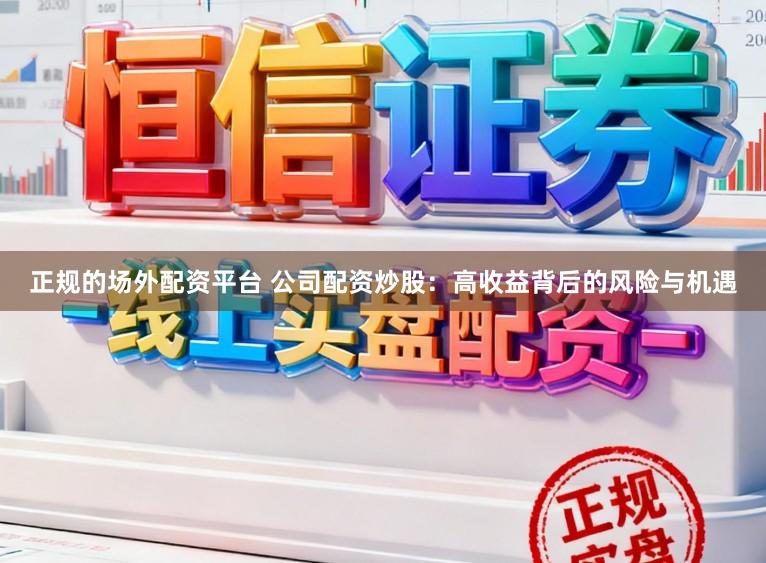 正规的场外配资平台 公司配资炒股：高收益背后的风险与机遇